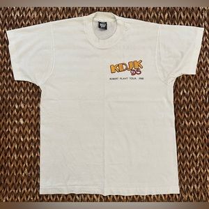 Vintage Robert Plant Now & Zen Tour tshirt. Size Large.